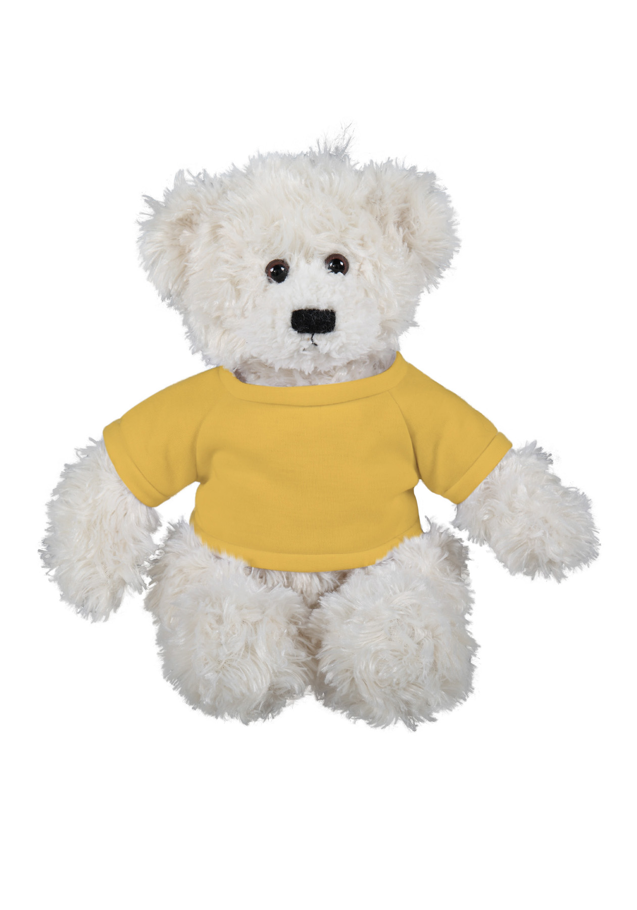 soft plush Cream Brandon Bear with t-shirt 16