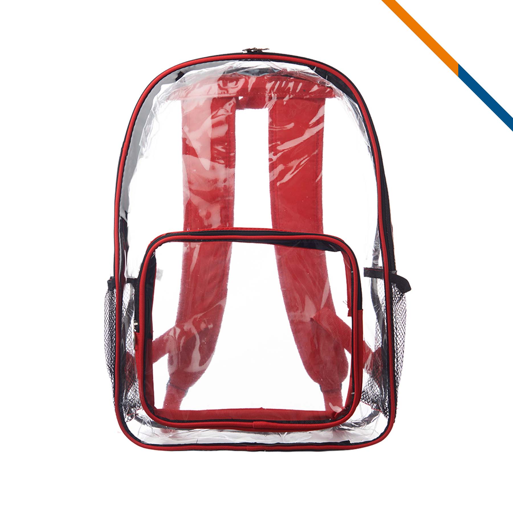 Leroy Clear Backpacks, custom backpack with logo imprint 4