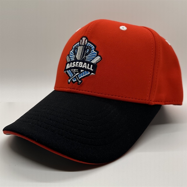 Premium Structured Sports Interlock Baseball Cap w/ Front 2