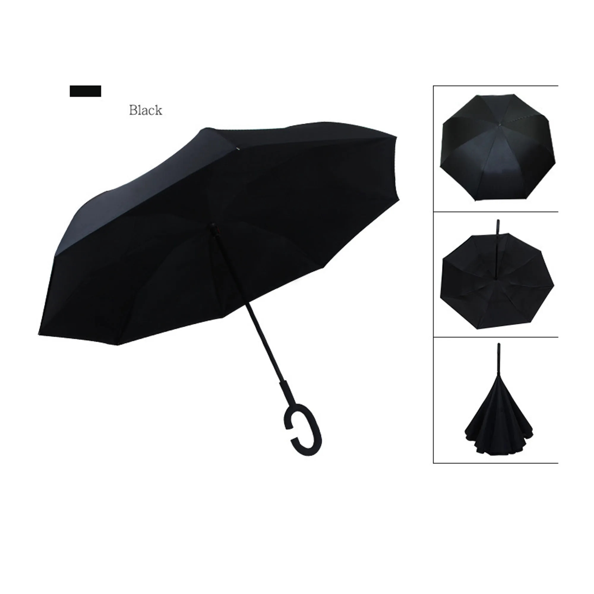 C Handle Reverse Umbrella 2