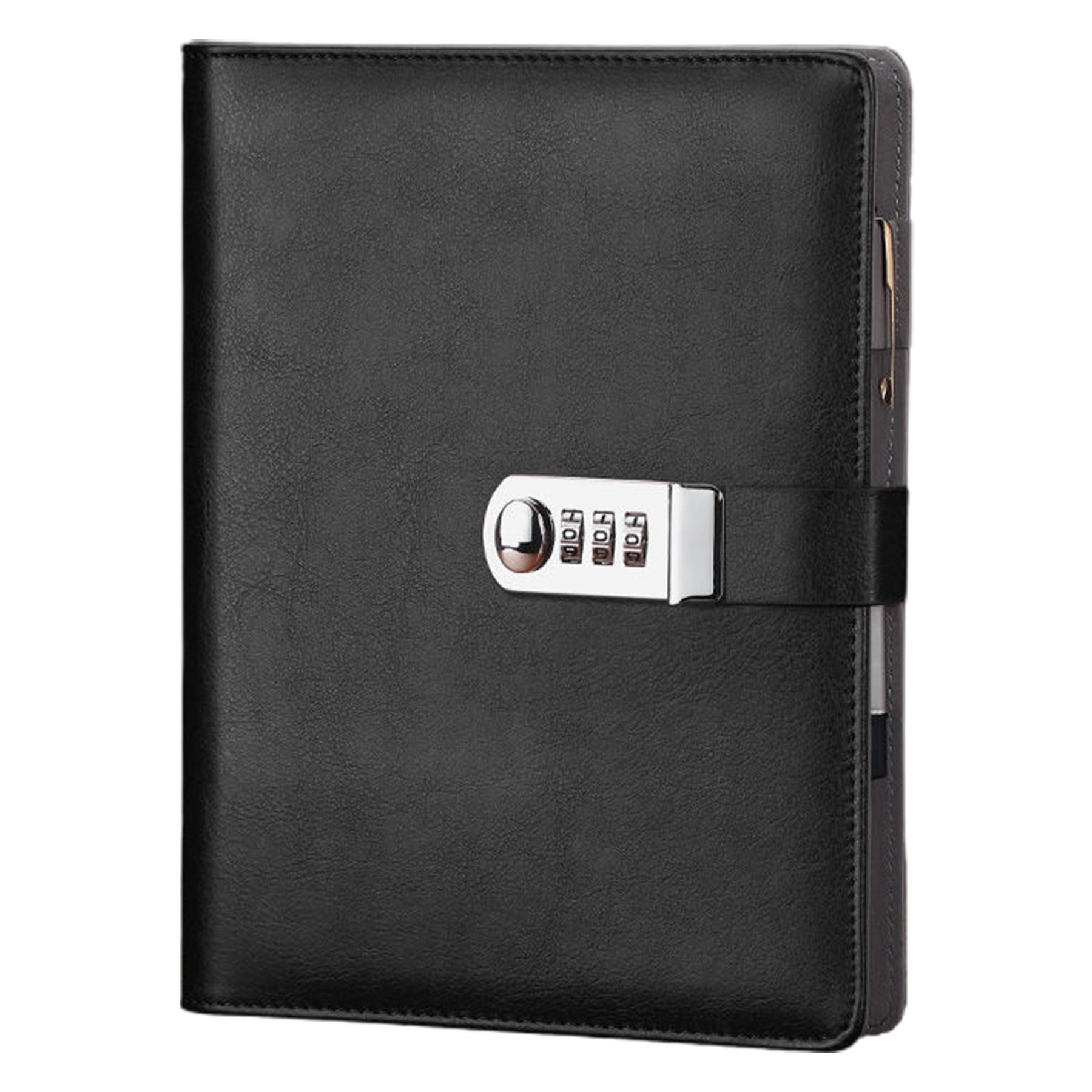 Refillable A5 Notebook W/ Combination Lock 2