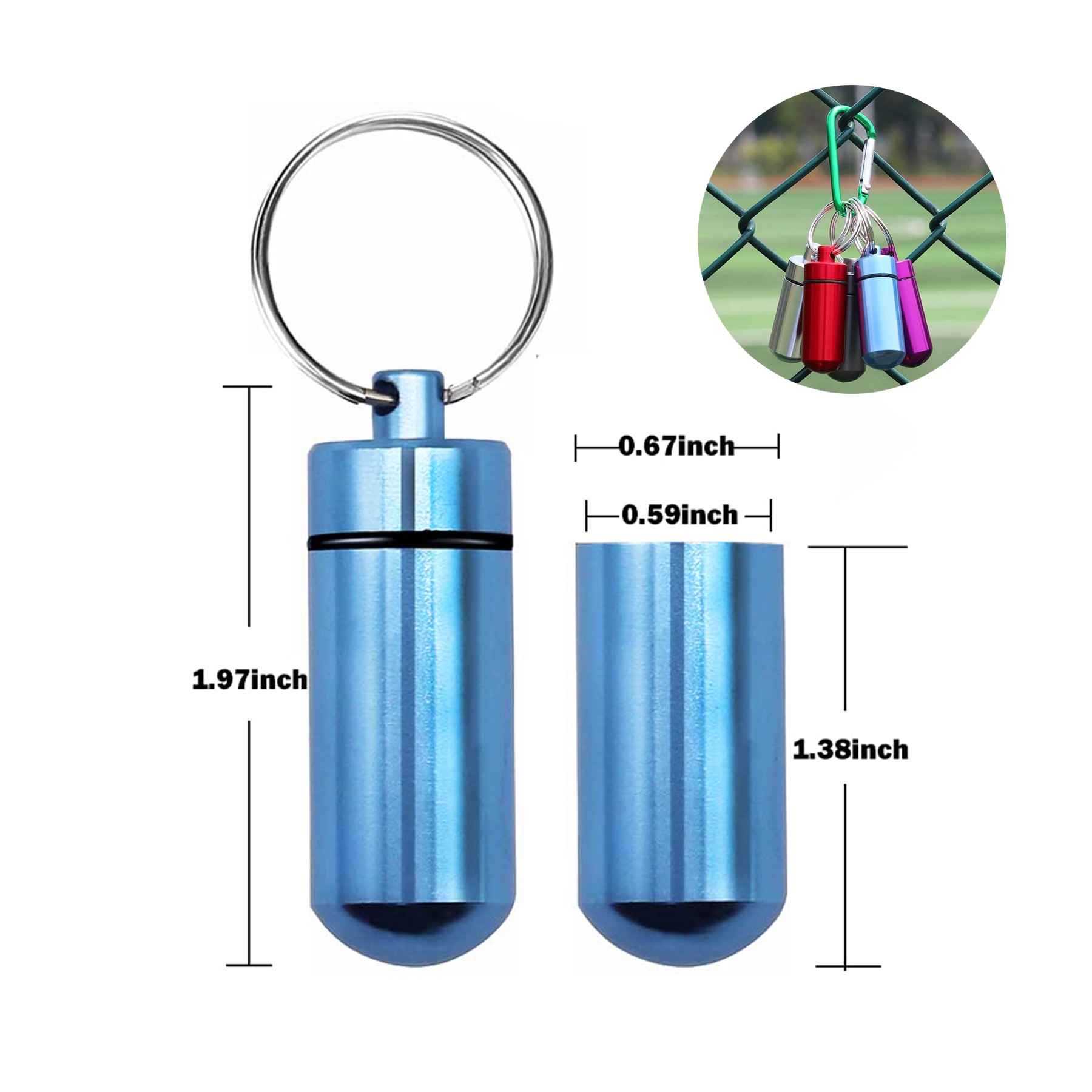 Aluminum Pill Case 2