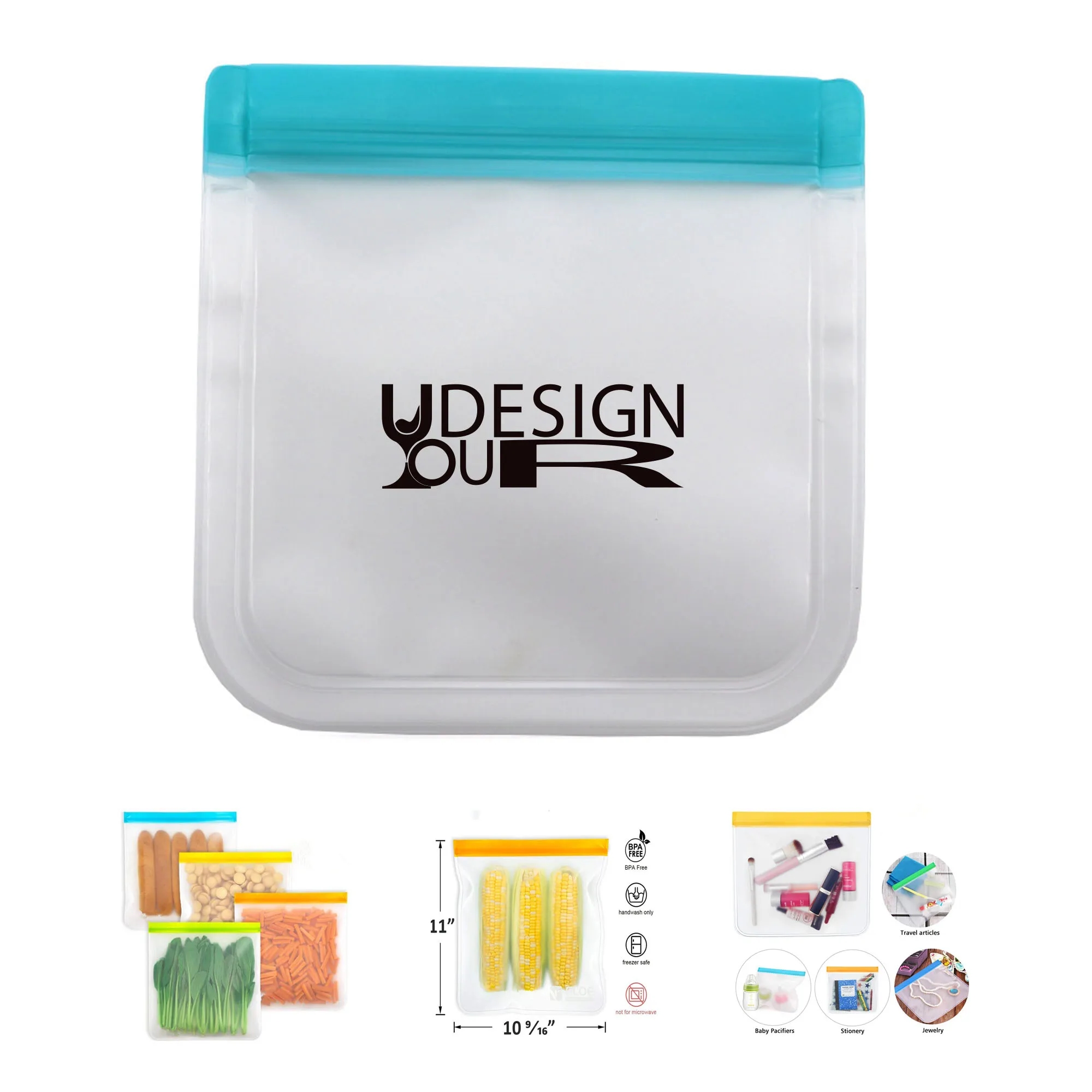 Reusable PEVA Food Storage Bags 4