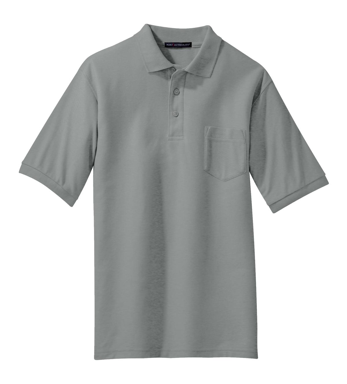 Port Authority Silk Touch Polo with Pocket. K500P 72