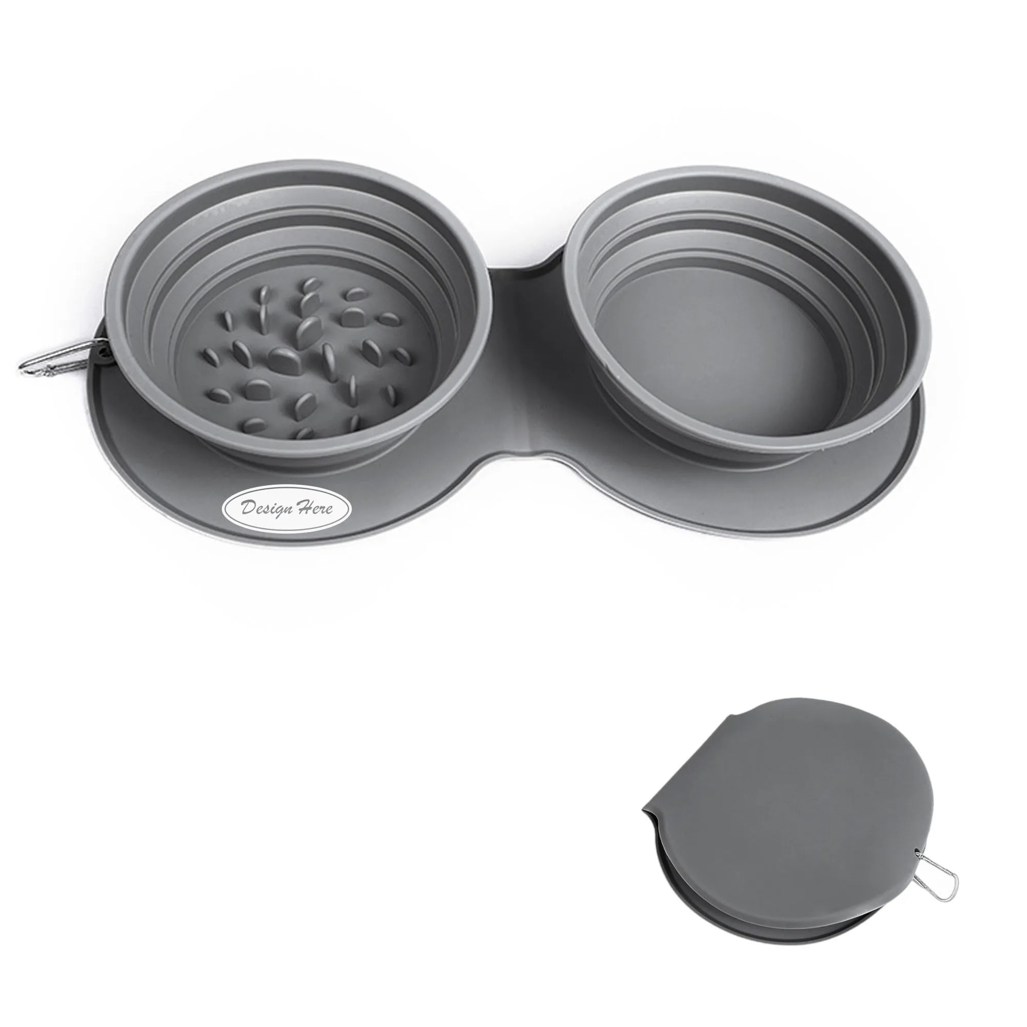 Pet Water Bottle with Bowl 3