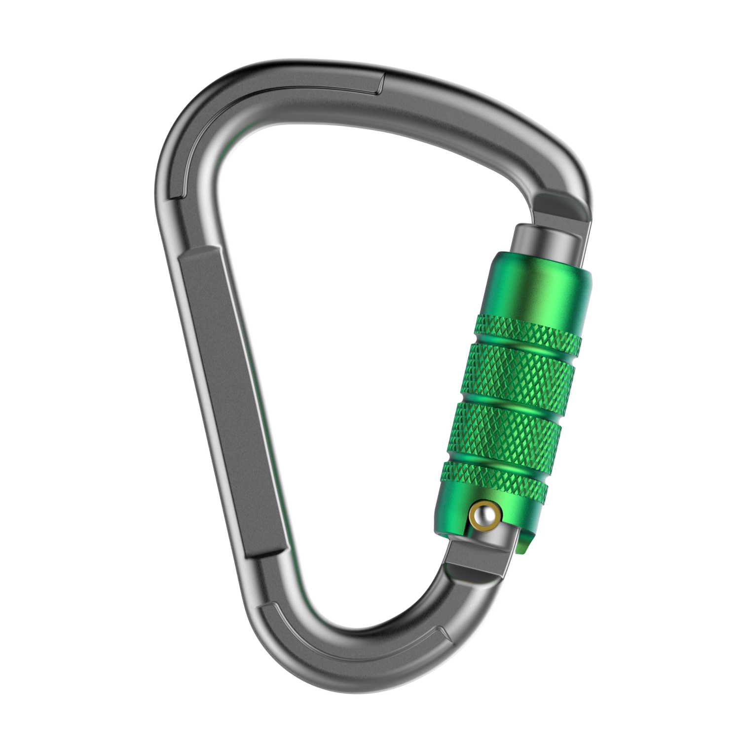 Triangle Shape Triple Gate Carabiner 2