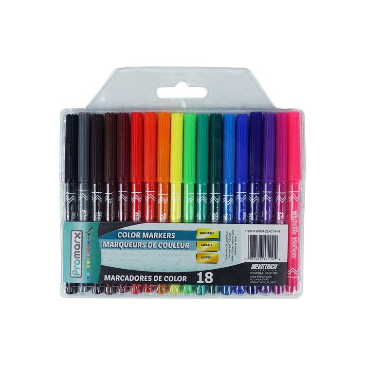Washable Markers - 18 Pack Non-Toxic 1