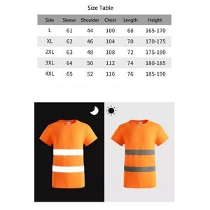 Safety Reflective Construction T-Shirt 6