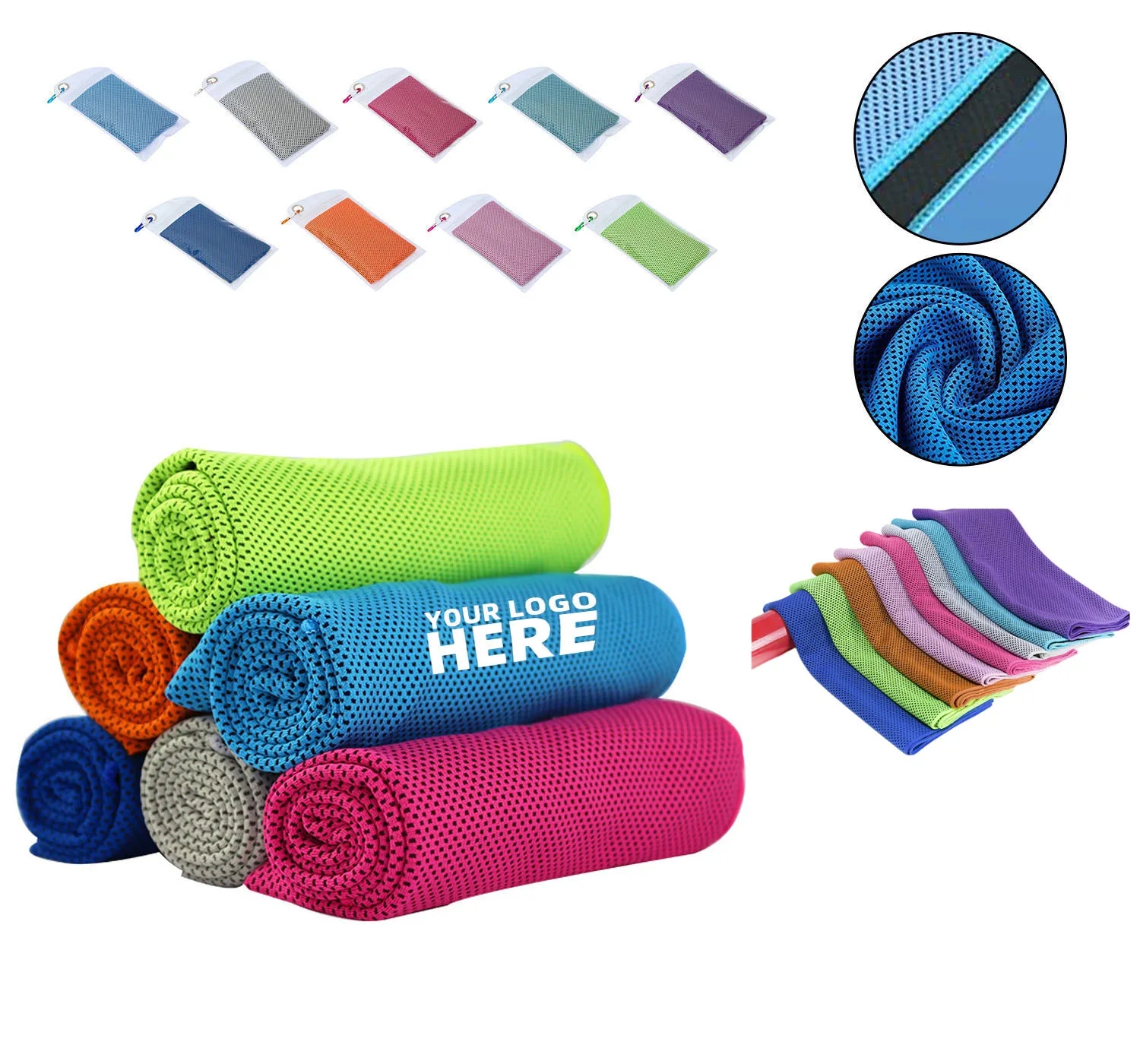 Soft Breathable Cooling Towel 7