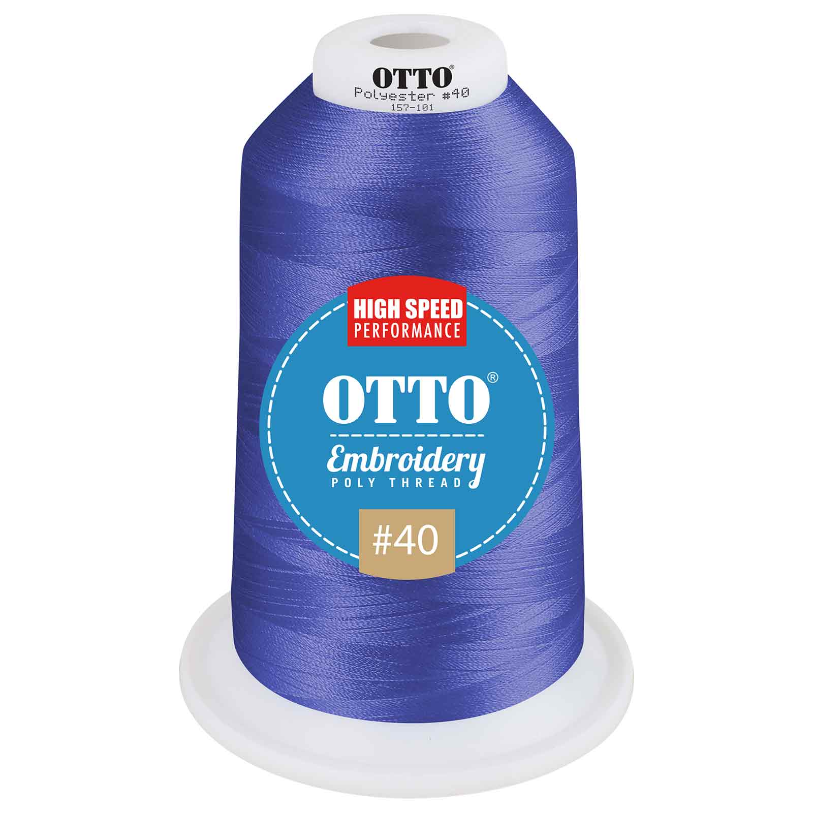 OTTO Embroidery Poly Thread #40 5,500 yd. King Cone 163