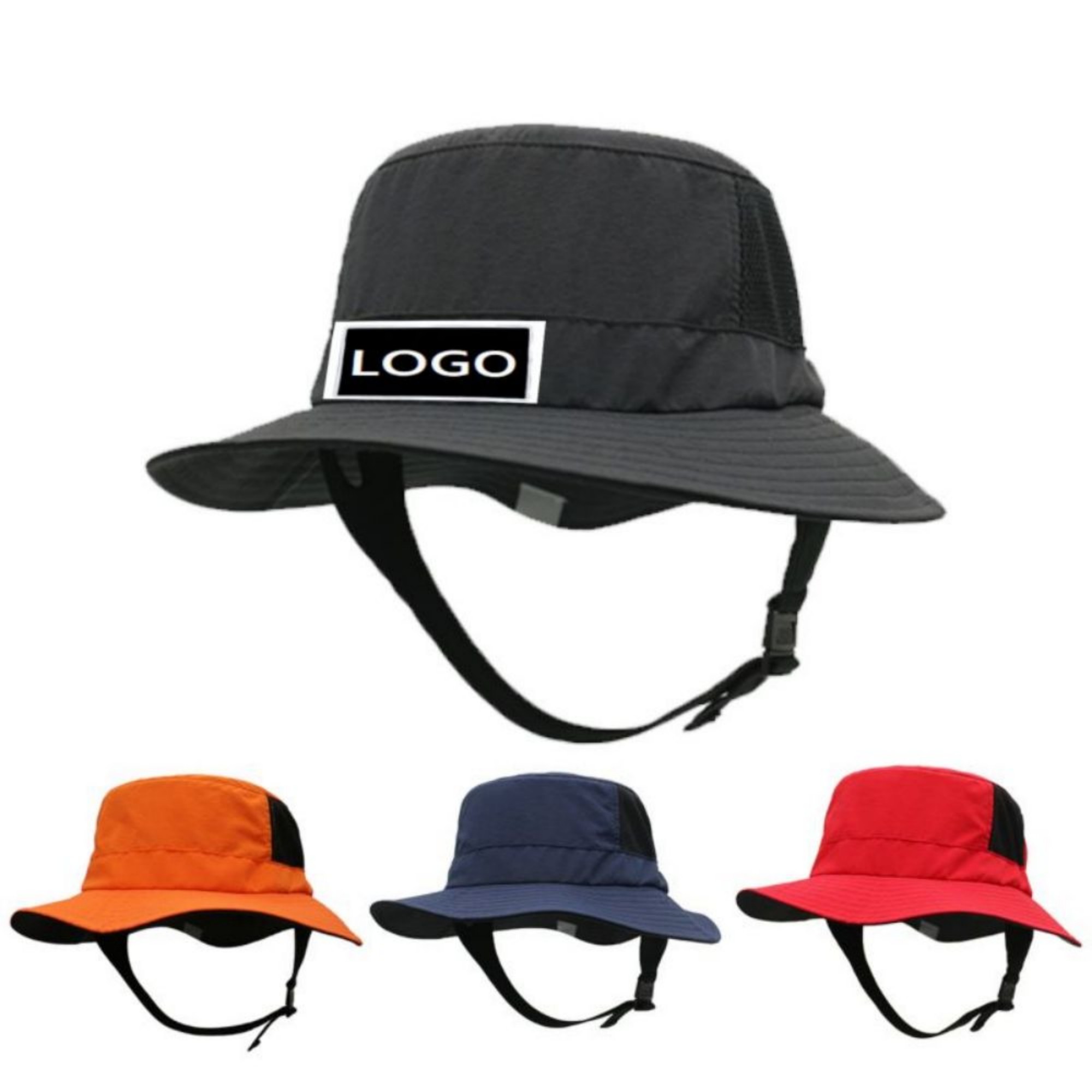 Adjustable Drawstring Bucket cap 5