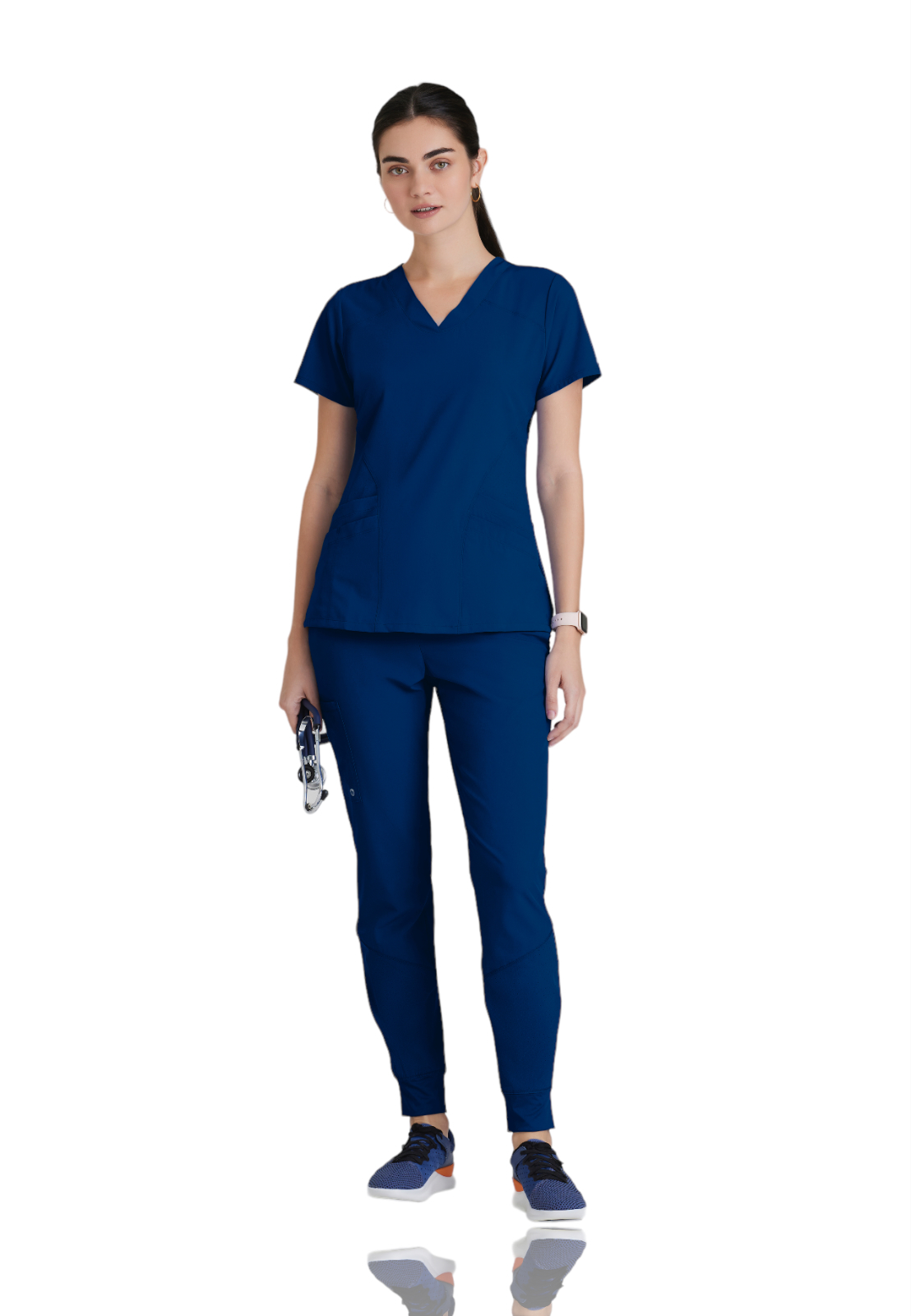 Barco One - Women's Five-Pocket V-Neck Pulse Scrub Top 27