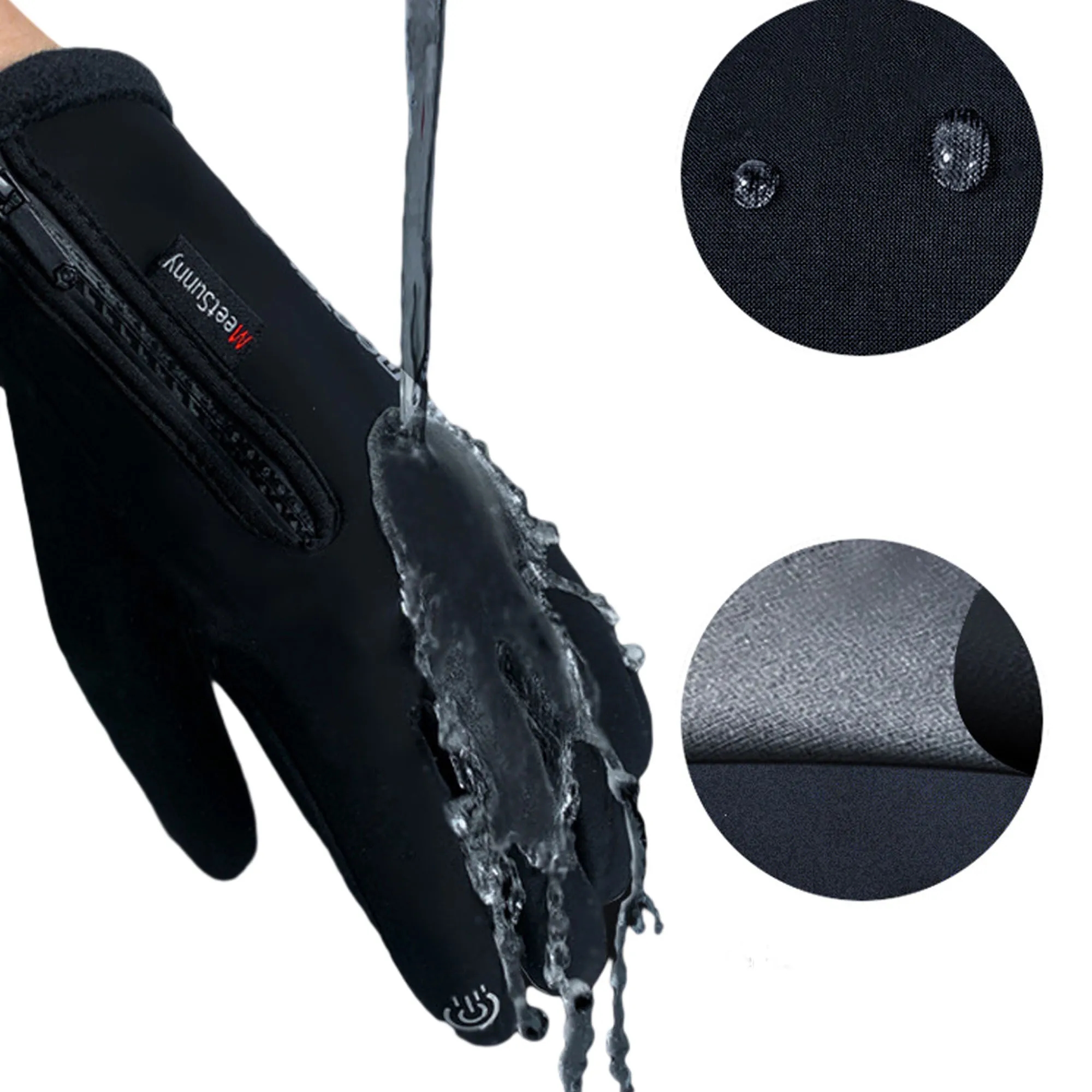 Waterproof Touch Screen Gloves MOQ 100 5