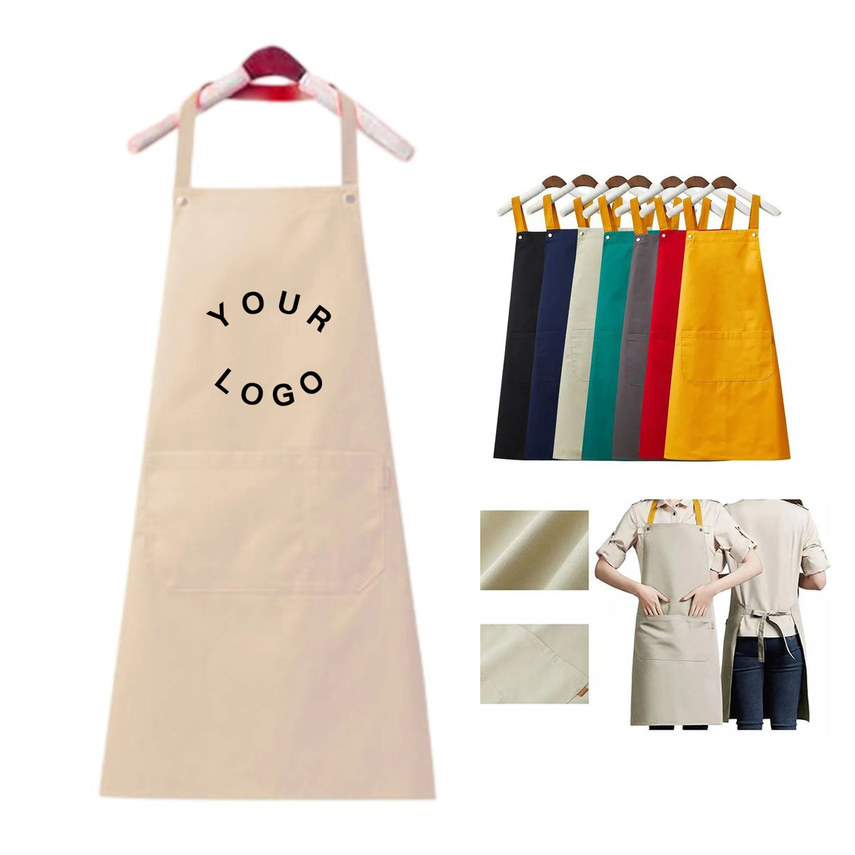 Polyester Apron for Cooking and Baking 6
