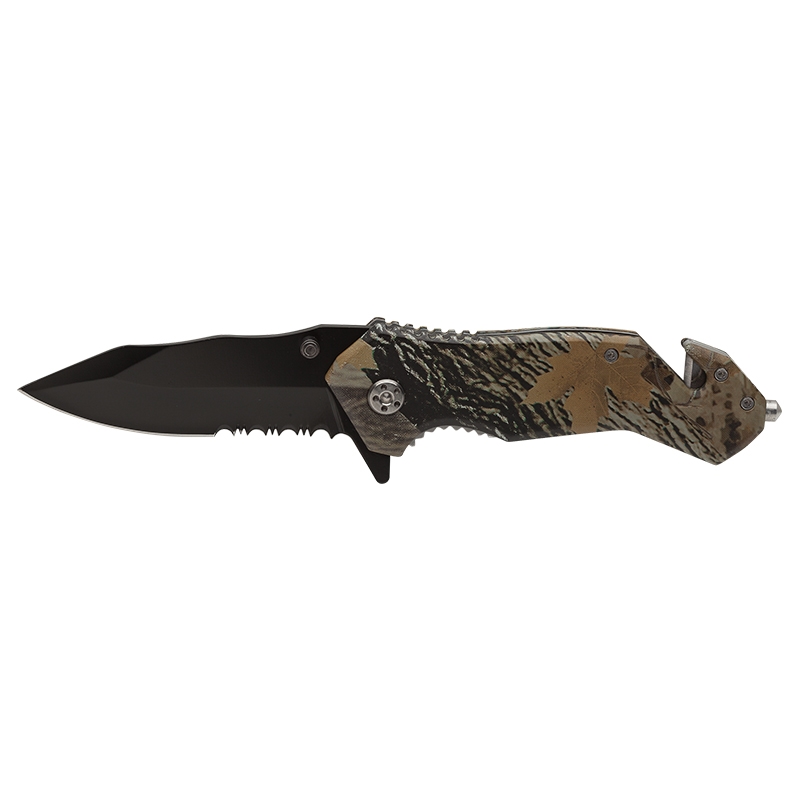 Nutwood Camo Rescue Knife 15