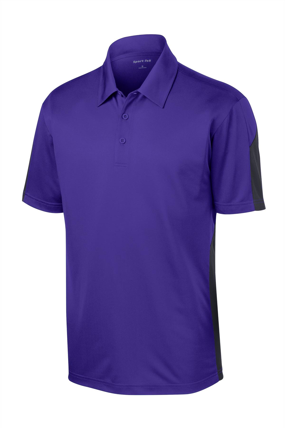 Sport-Tek PosiCharge Active Textured Colorblock Polo. ST695 21