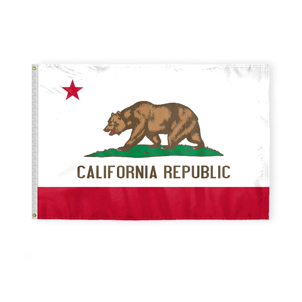 12"x18" to 8'x12' California Nylon Flags 2