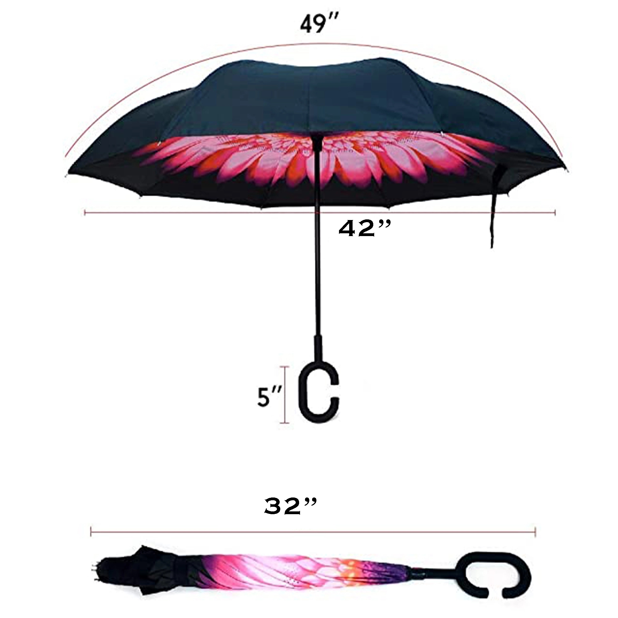 Inverted Reverse Umbrella 2