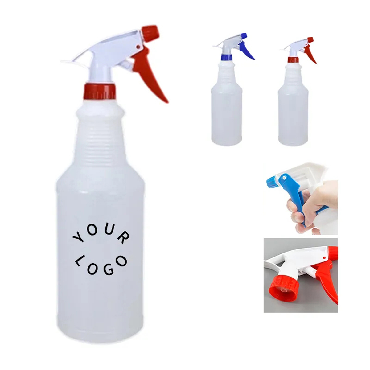 Customizable Plastic Spray Bottle for Home and Garden 1