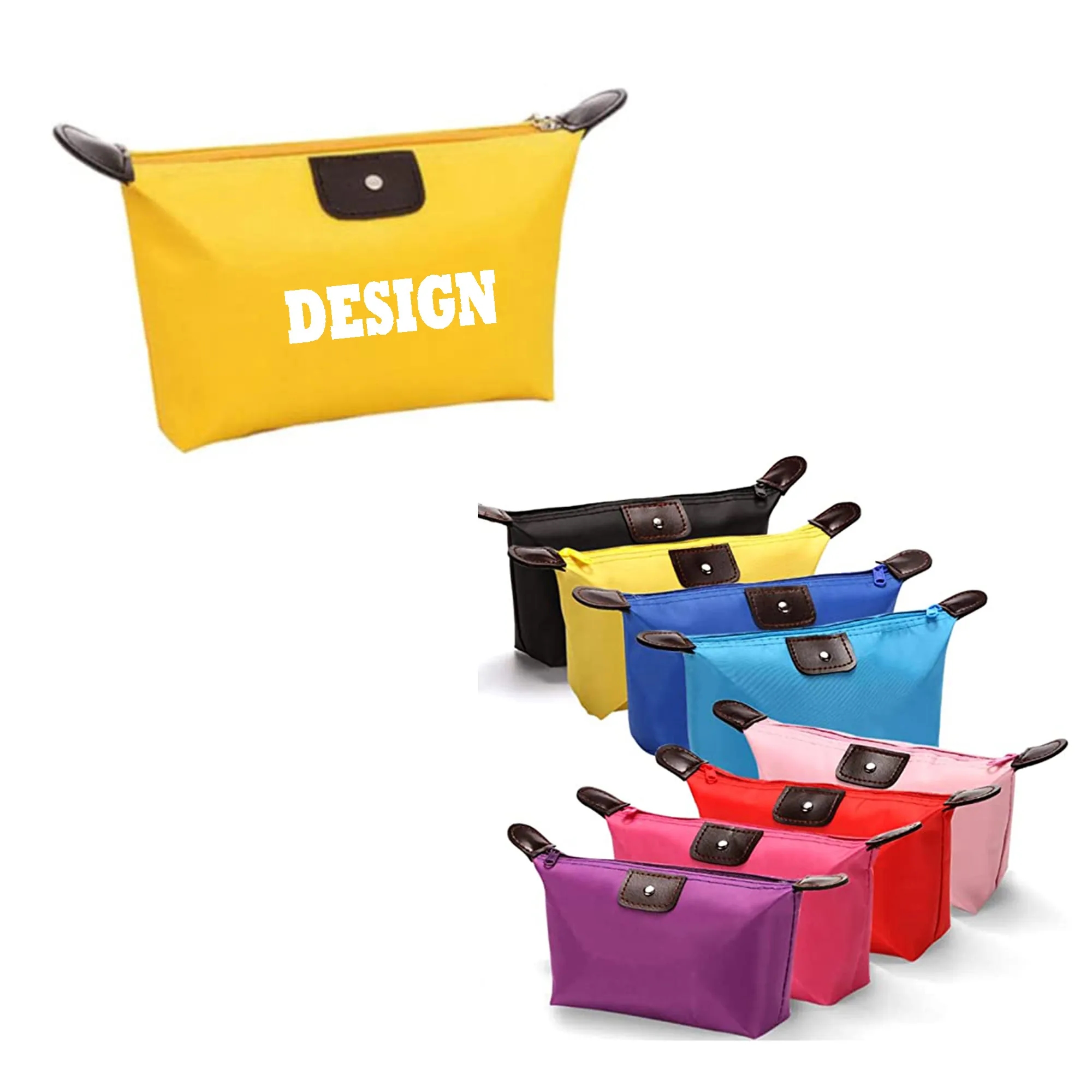 Dumpling-shaped Travel Cosmetic Bag 2