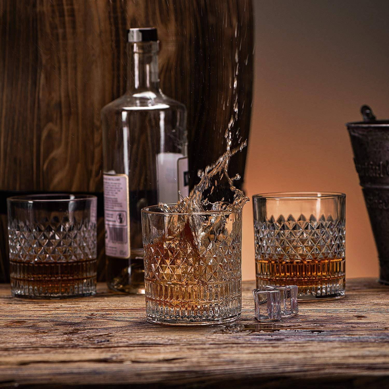 Whiskey Glass Set of 4 with Luxury Gift Box 2