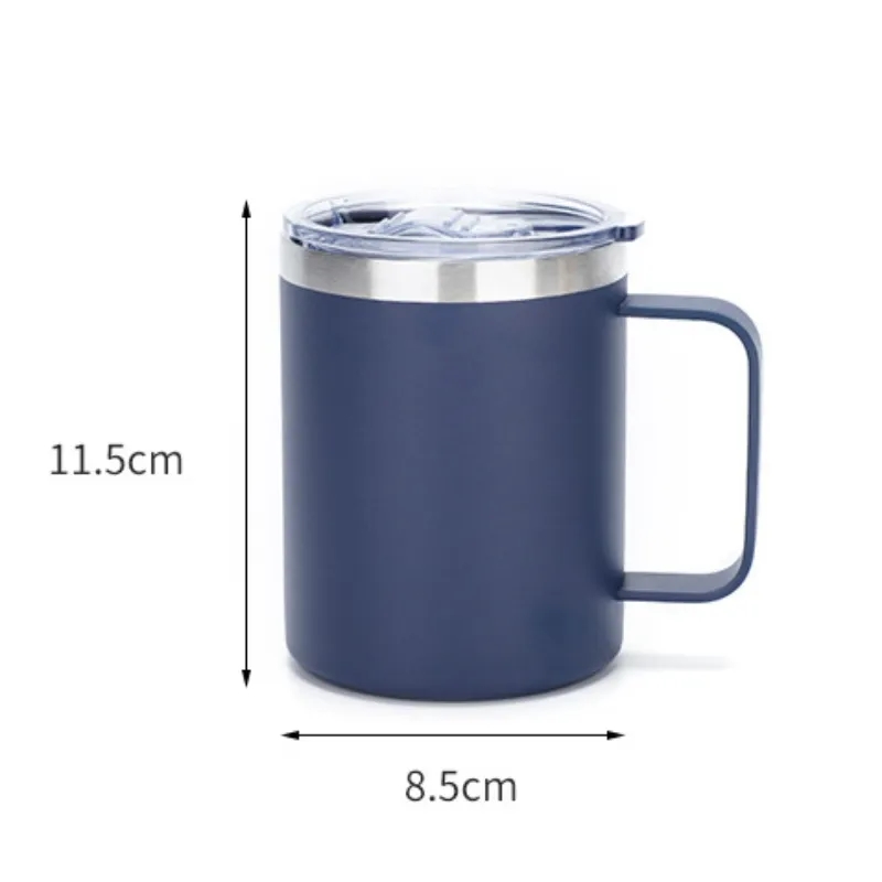 12 oz. Stainless Steel Mug With Handle 2