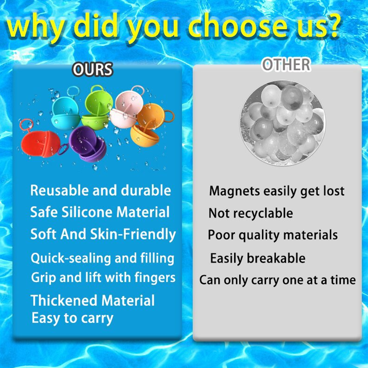 Finger-Mounted Magnetic Silicone Water Ball Toy 3