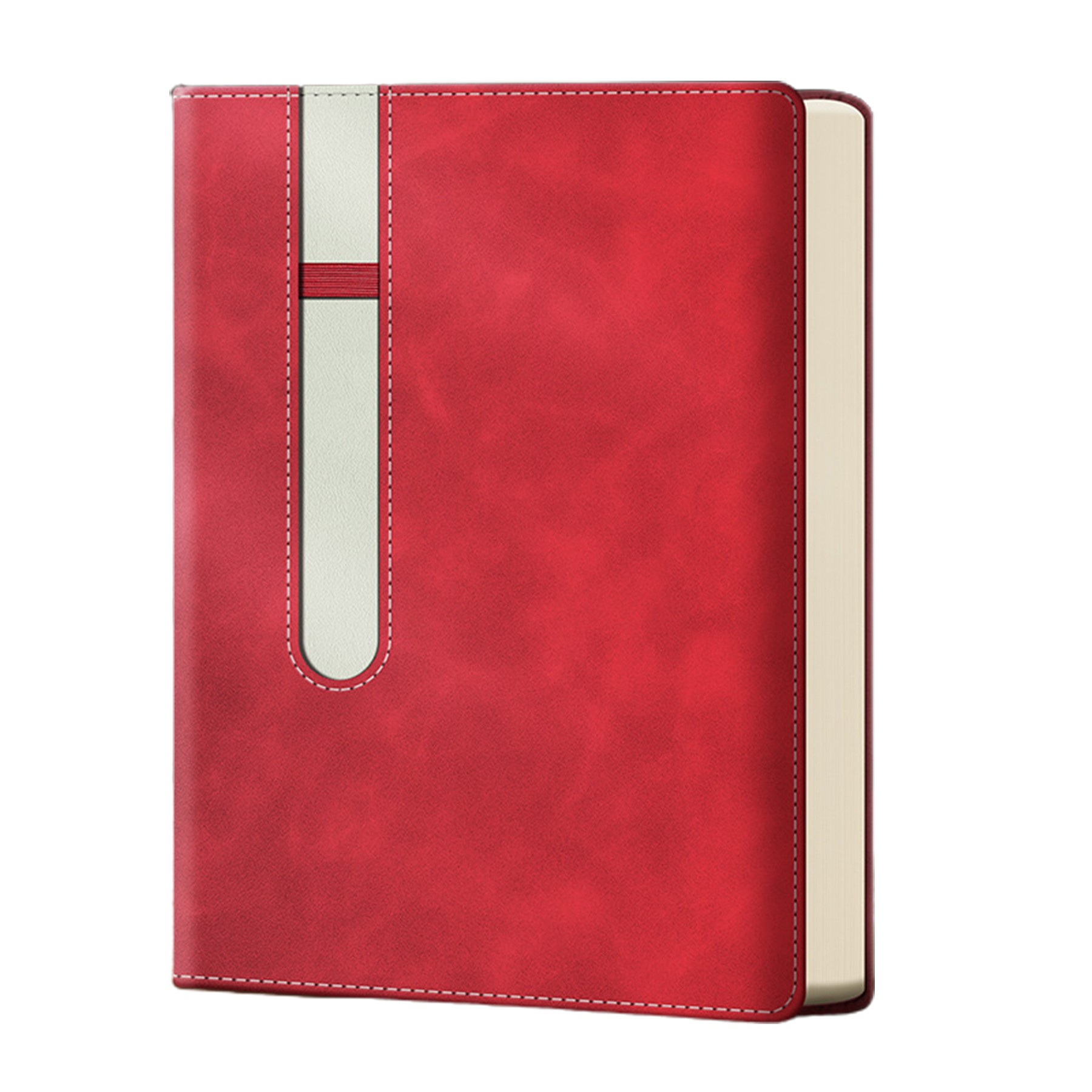 B5 Pu Leather Cover Notebook W/ Pen Holder 3