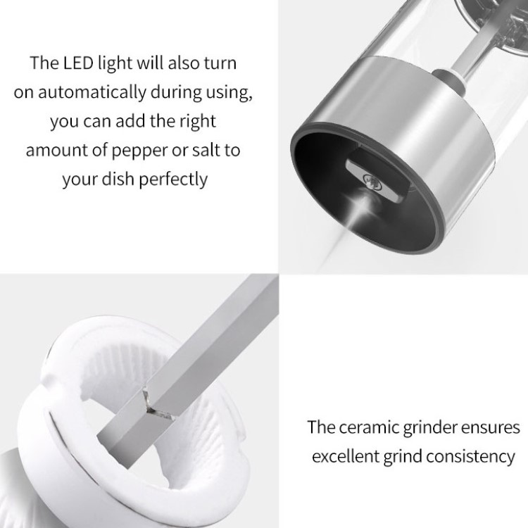 Electric Grinder Set – Adjustable Ceramic Grinders 7