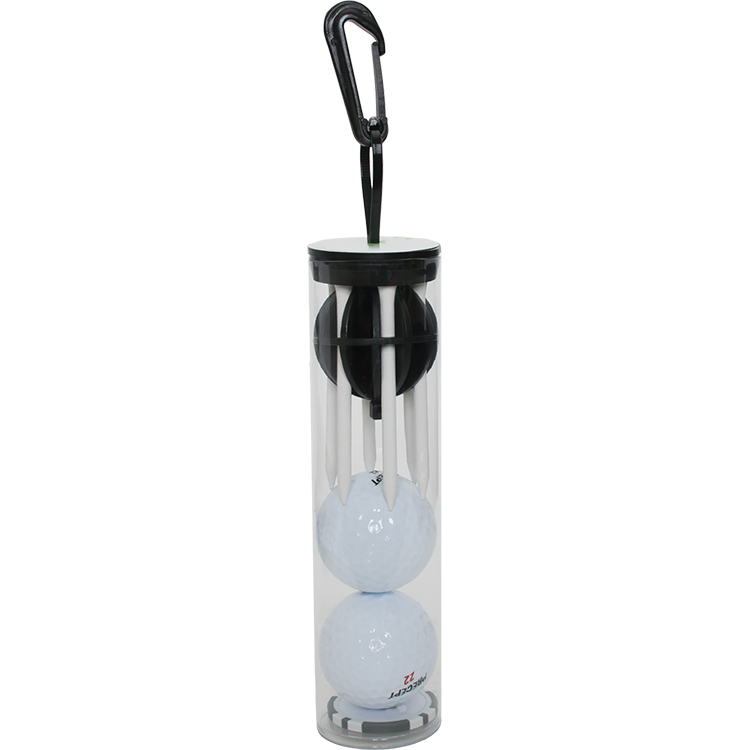 Caddy Cap Tee Holder Tube w/Poker Chip 7