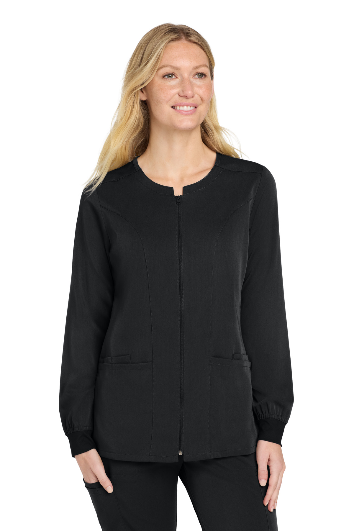 Wink Women's Premiere Flex Full-Zip Scrub Jacket WW4088 40