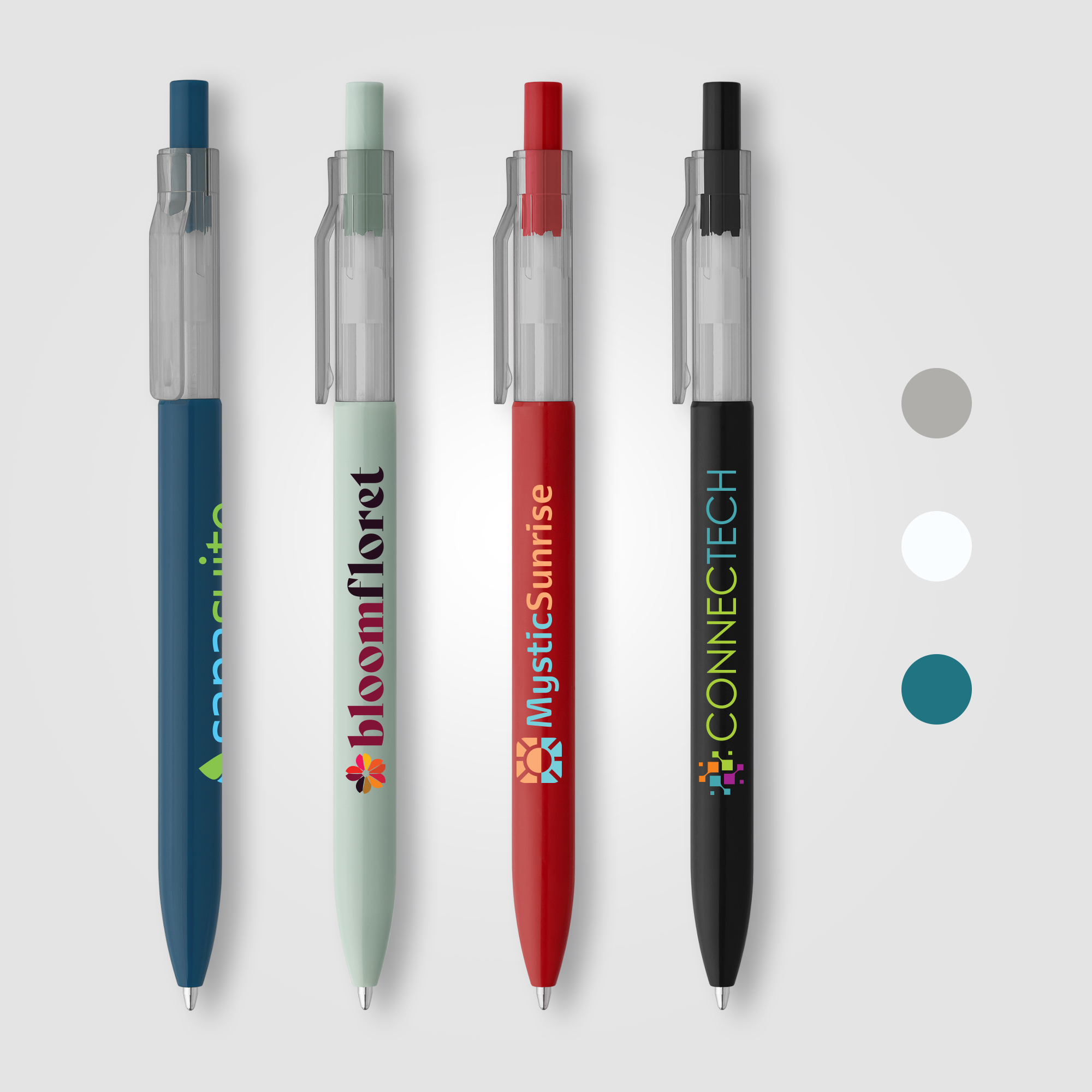 Nimbus rPET Translucent Clip Pen 25