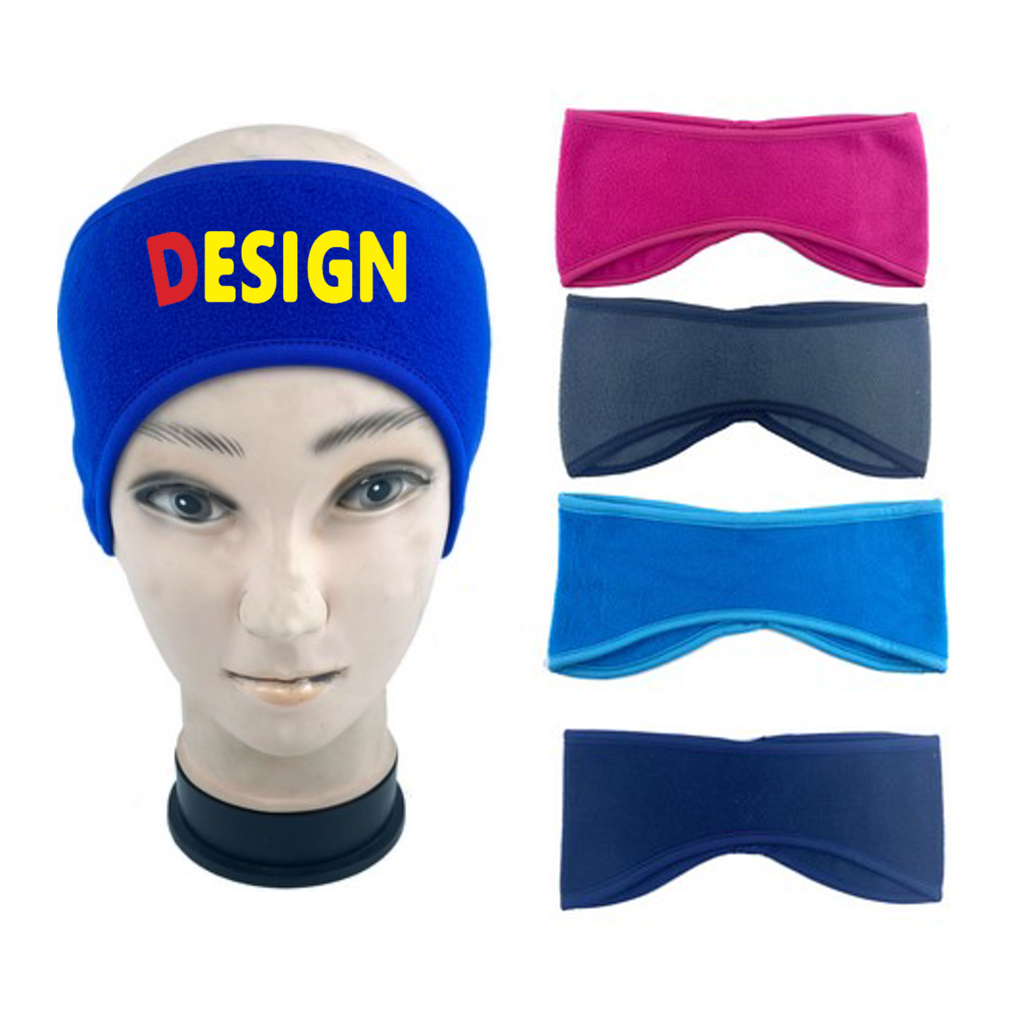 Winter Fleece Ear Warmers Headband 1