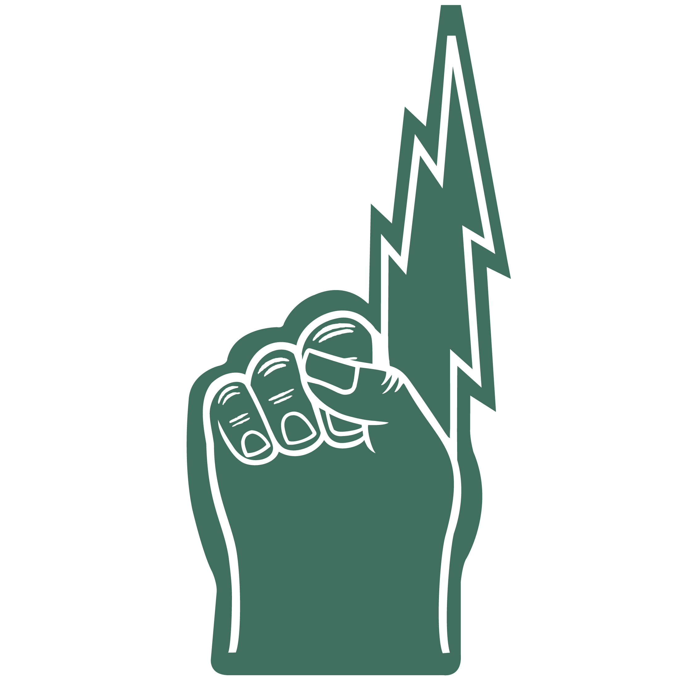 18" Lightning Bolt Hand 31