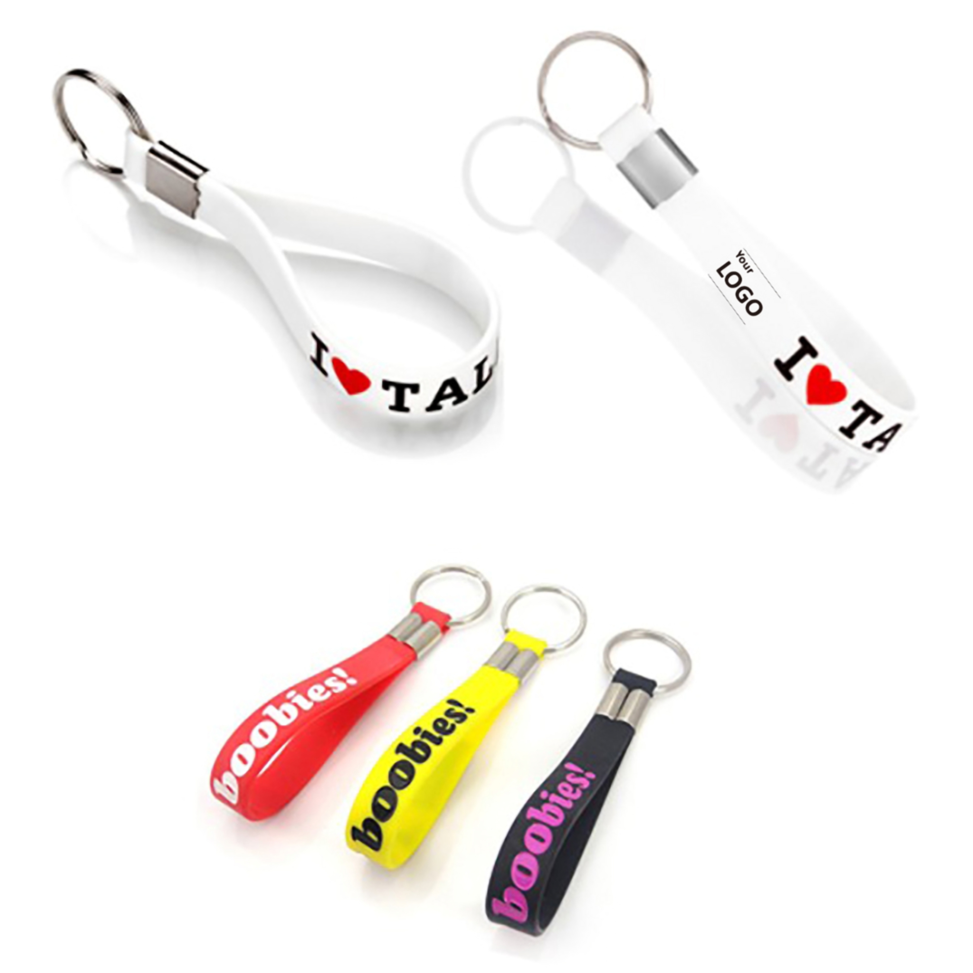 Cute Silicone Keychain Charm 3
