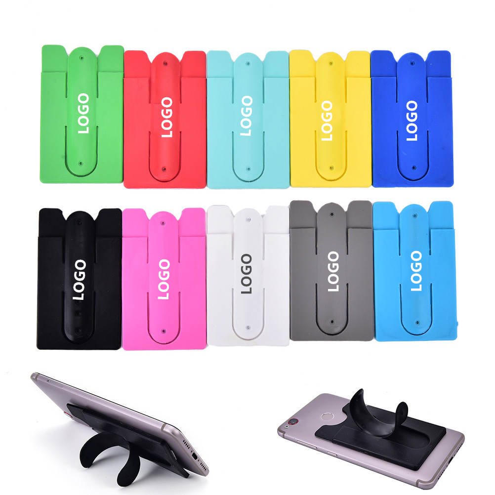 Soft Silicone Smartphone Stand card holder 1