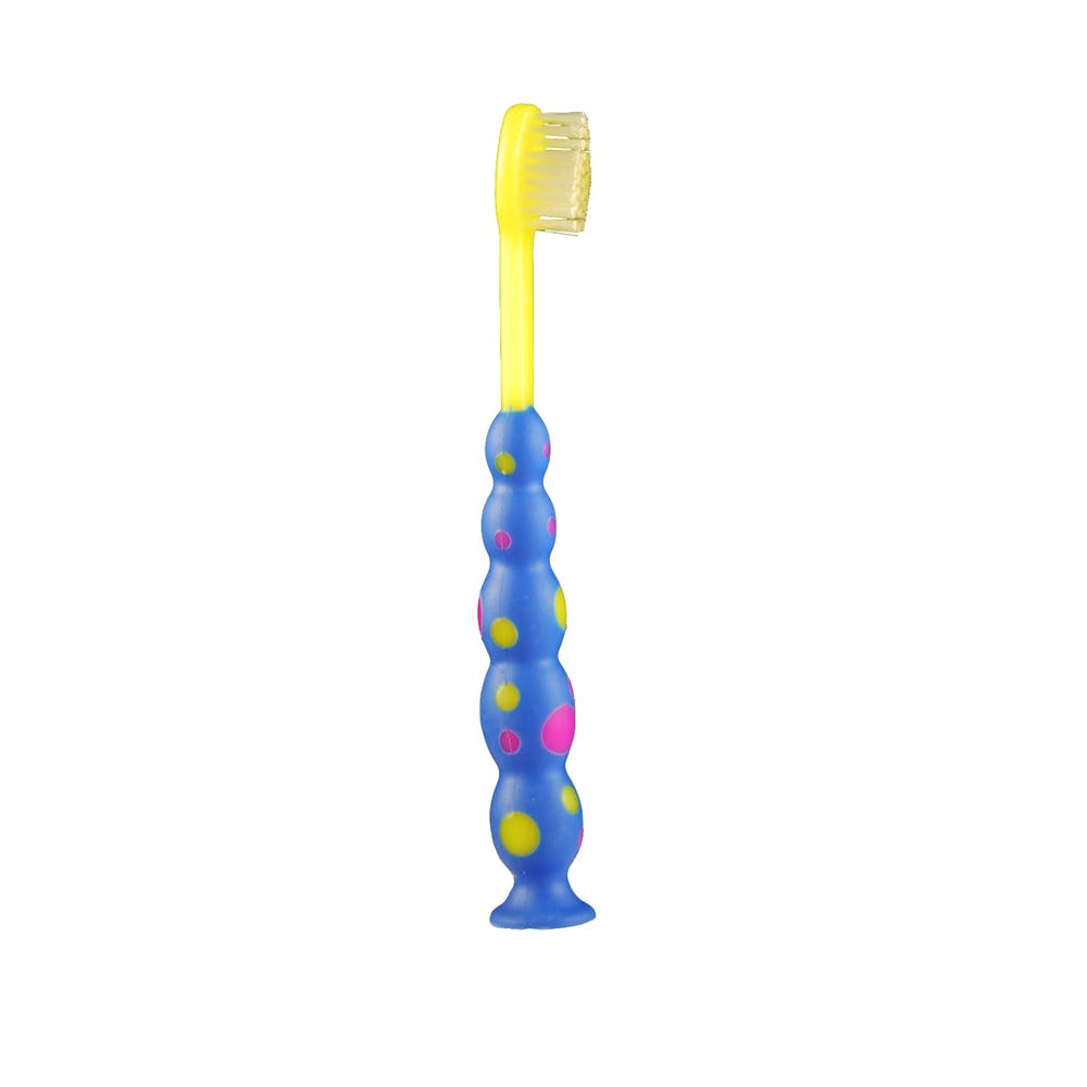 Kids' Suction Toothbrushes - Bubble Handle 33 Tufts Assorted 1