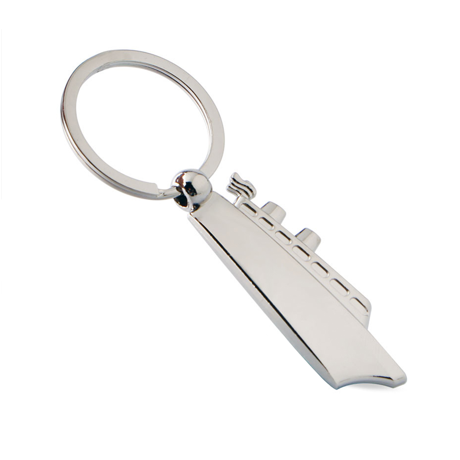 Ship Shape Metal Keychain 4