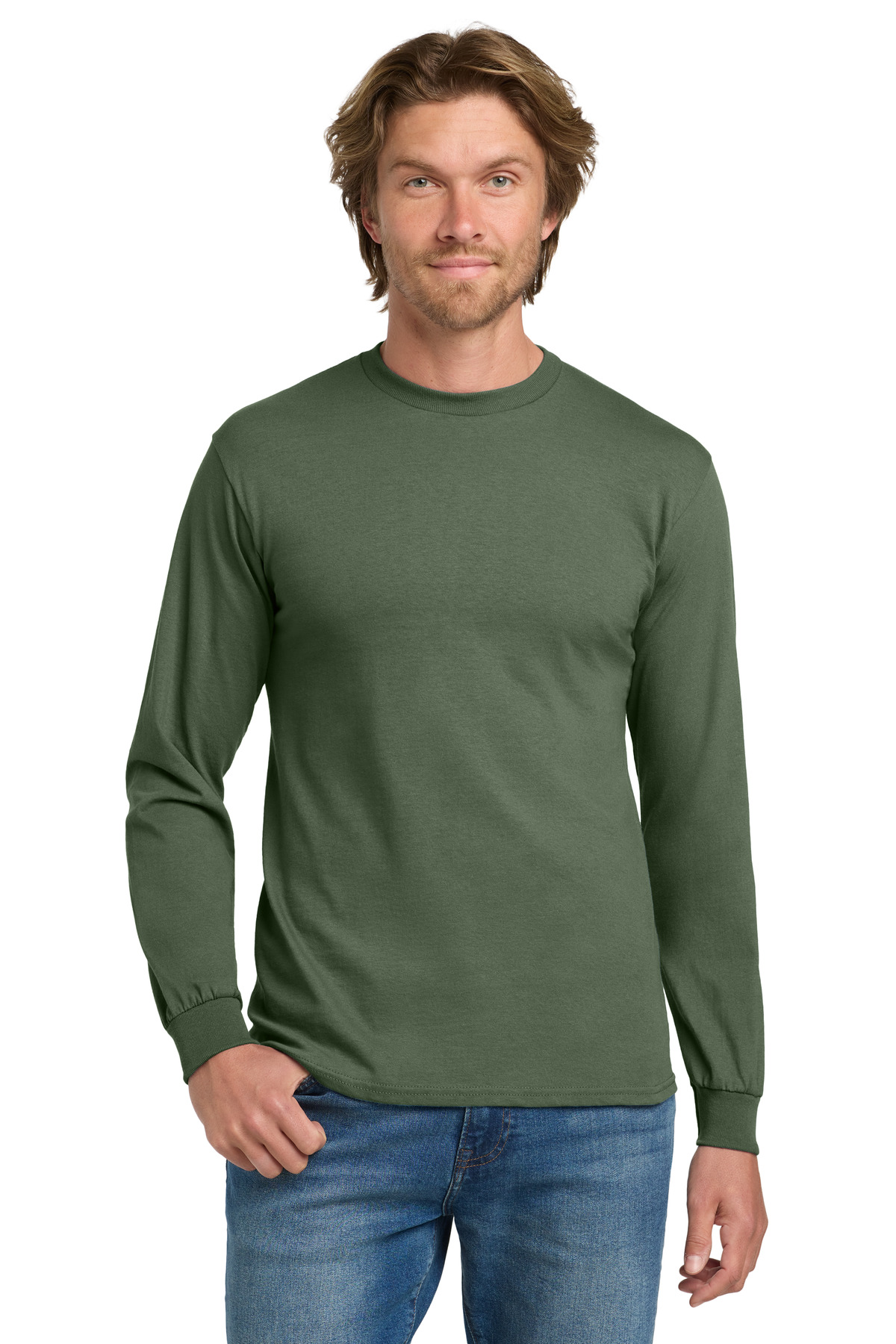 Gildan - Heavy Cotton 100% Cotton Long Sleeve T-Shirt. 5400 173