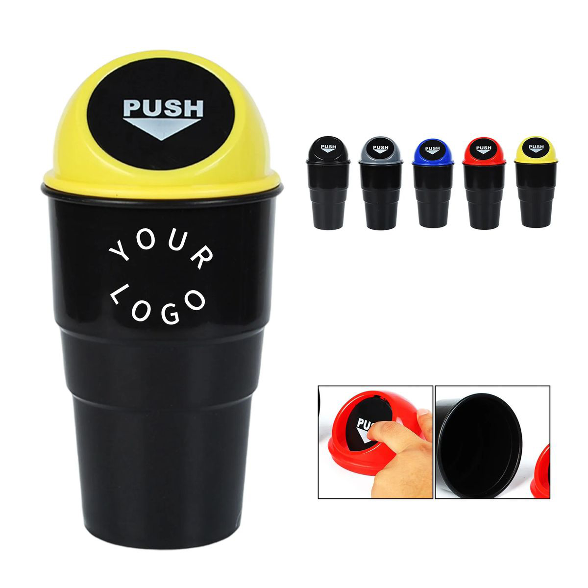 Durable Car Trash Bin Odor Control 3