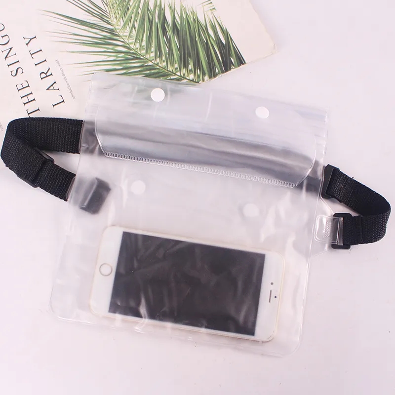 IPX8 Waterproof Phone Pouch with Waist Strap 12