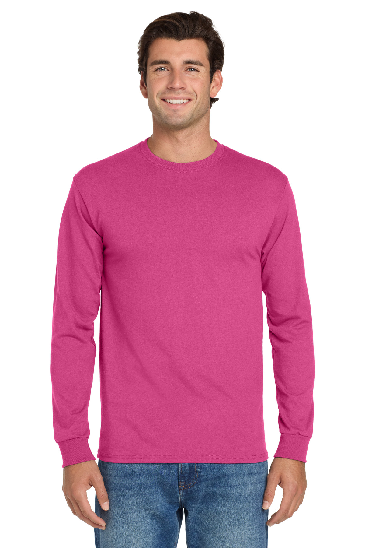 Jerzees - Dri-Power 50/50 Cotton/Poly Long Sleeve T-Shirt. 29LS 50