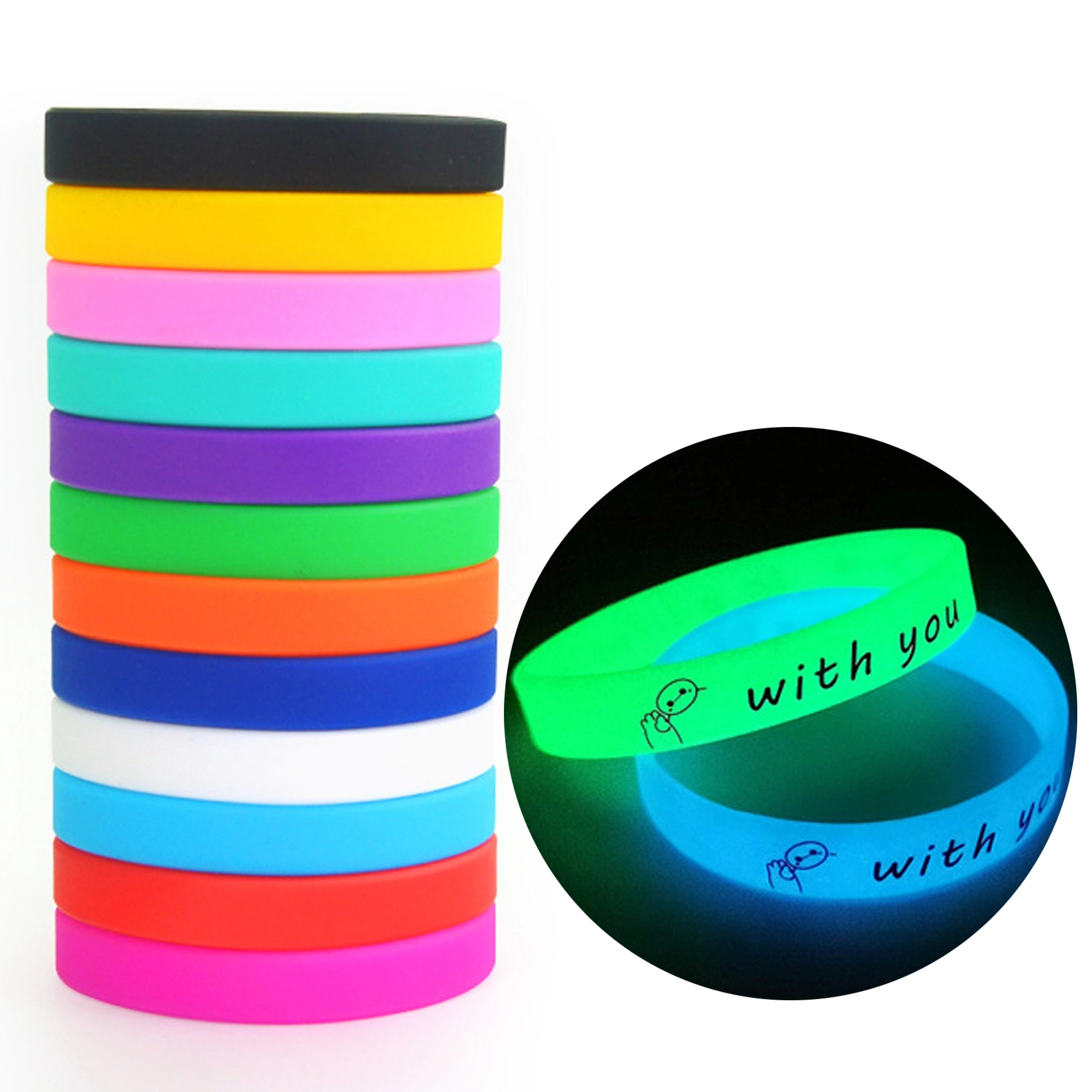 Luminous Silicone Sports Wrist Band