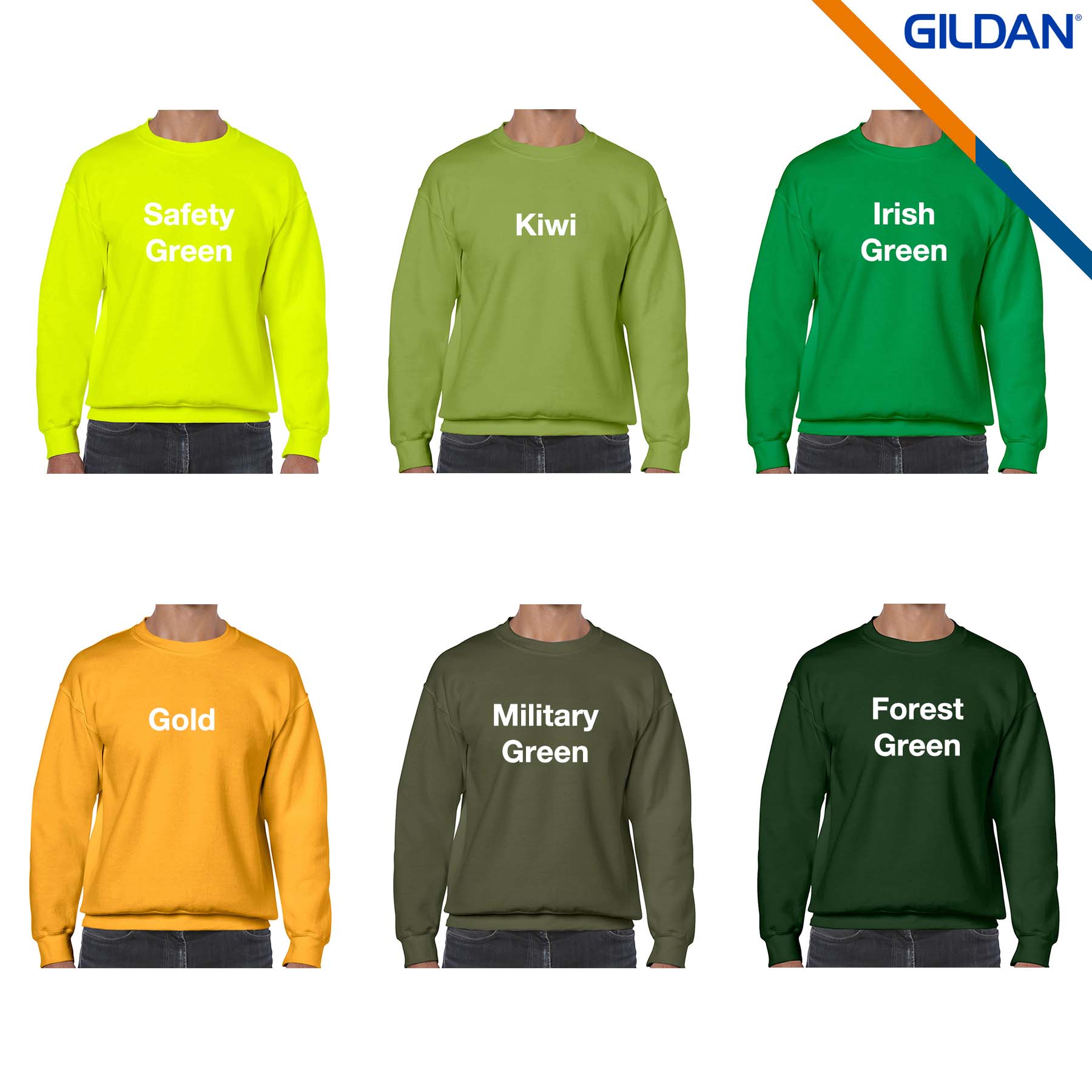 Gildan® Heavy Blend Adult Crewneck Sweatshirts 3