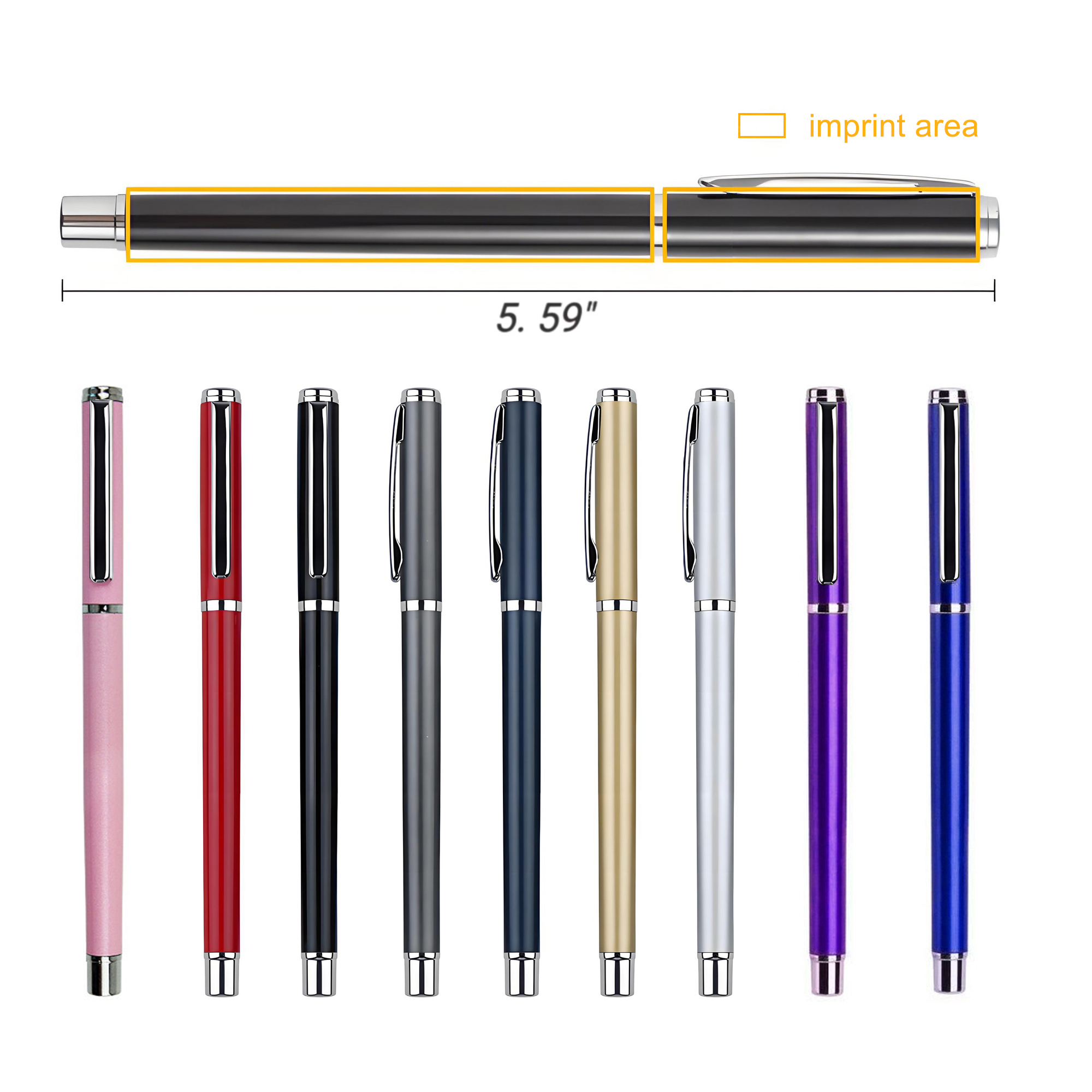 Business Style Metal Gel Pen 2