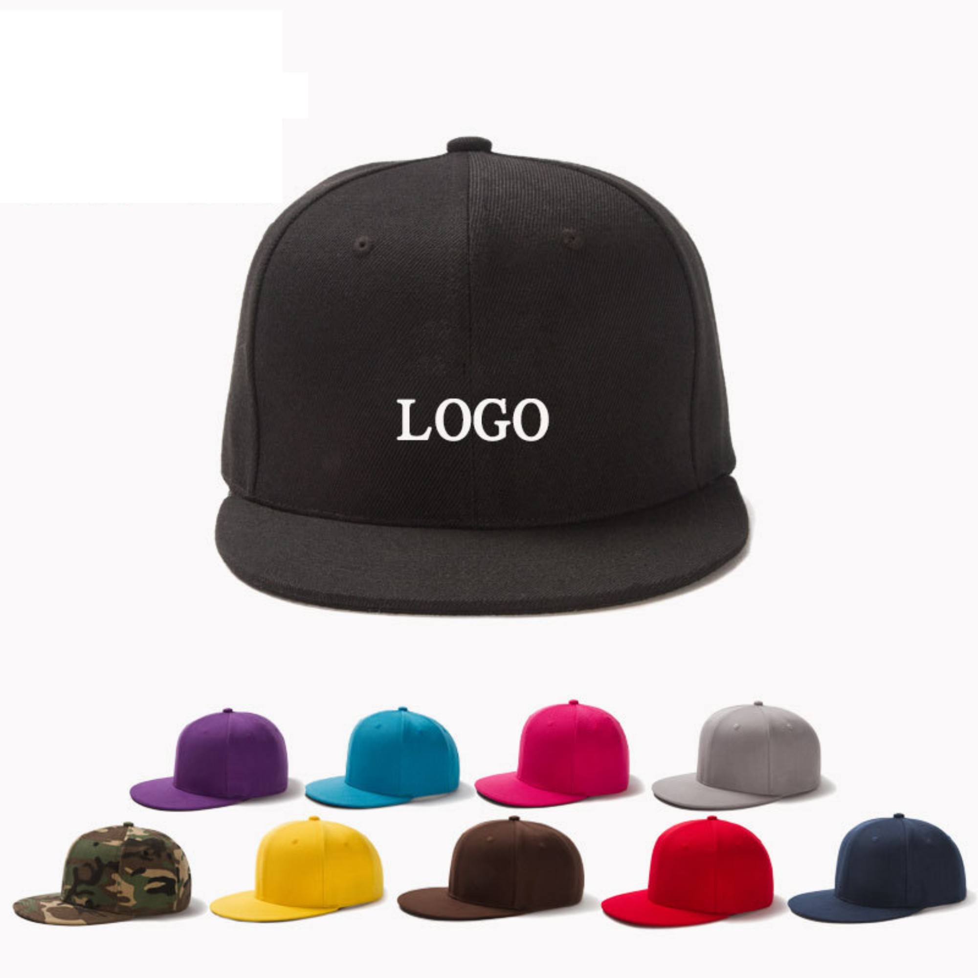 Embroidered Denim Adjustable Snapback 2
