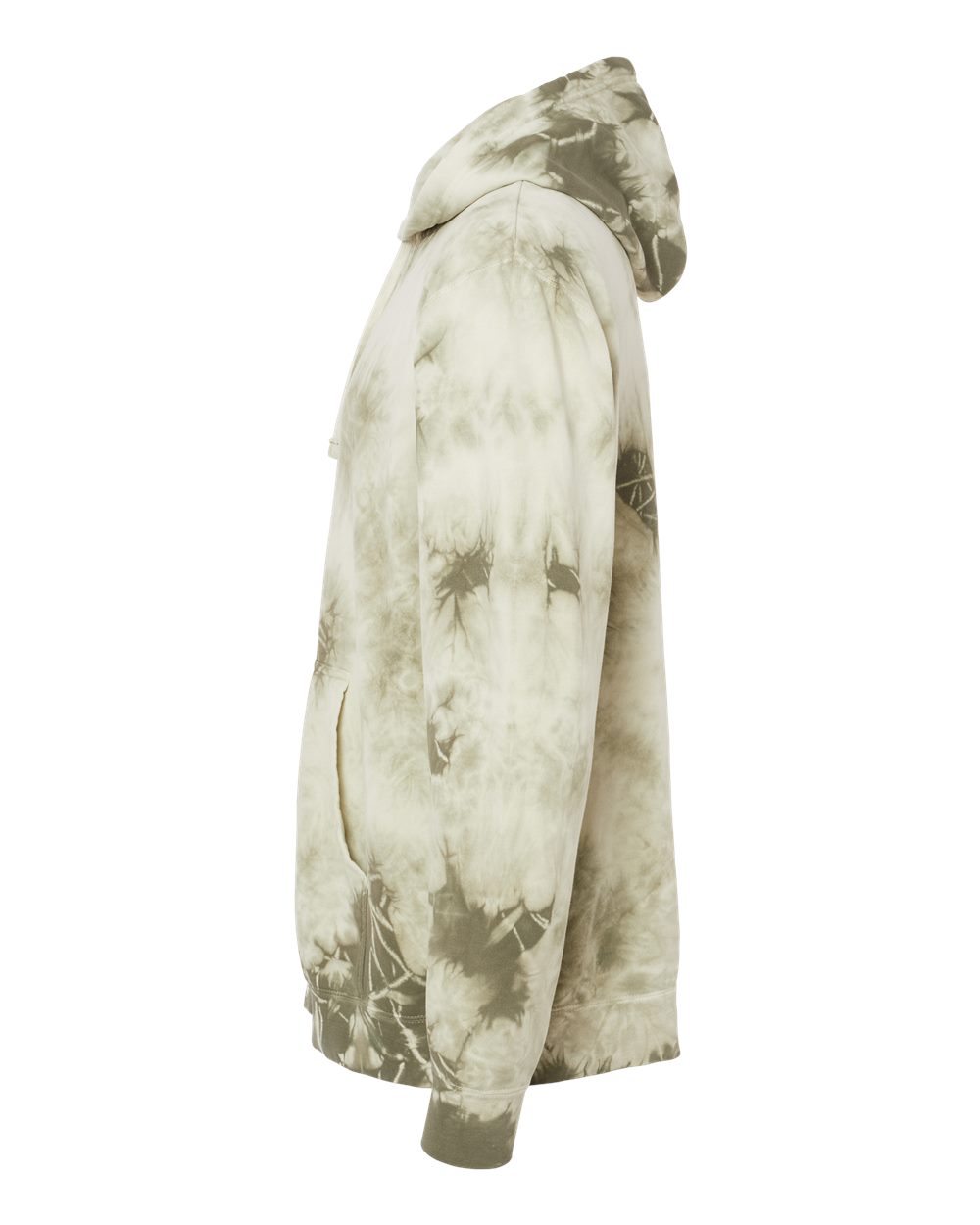 Unisex Midweight Tie-Dyed Hooded Sweatshirt - PRM4500TD 4