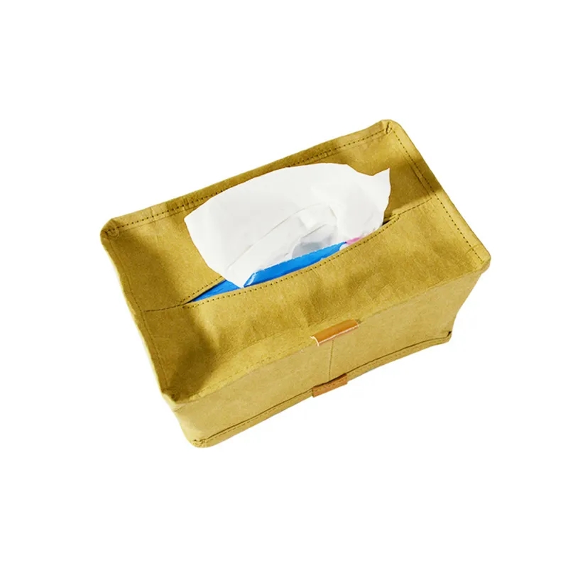 Kraft Paper Tissue Box/Napkin Box 1