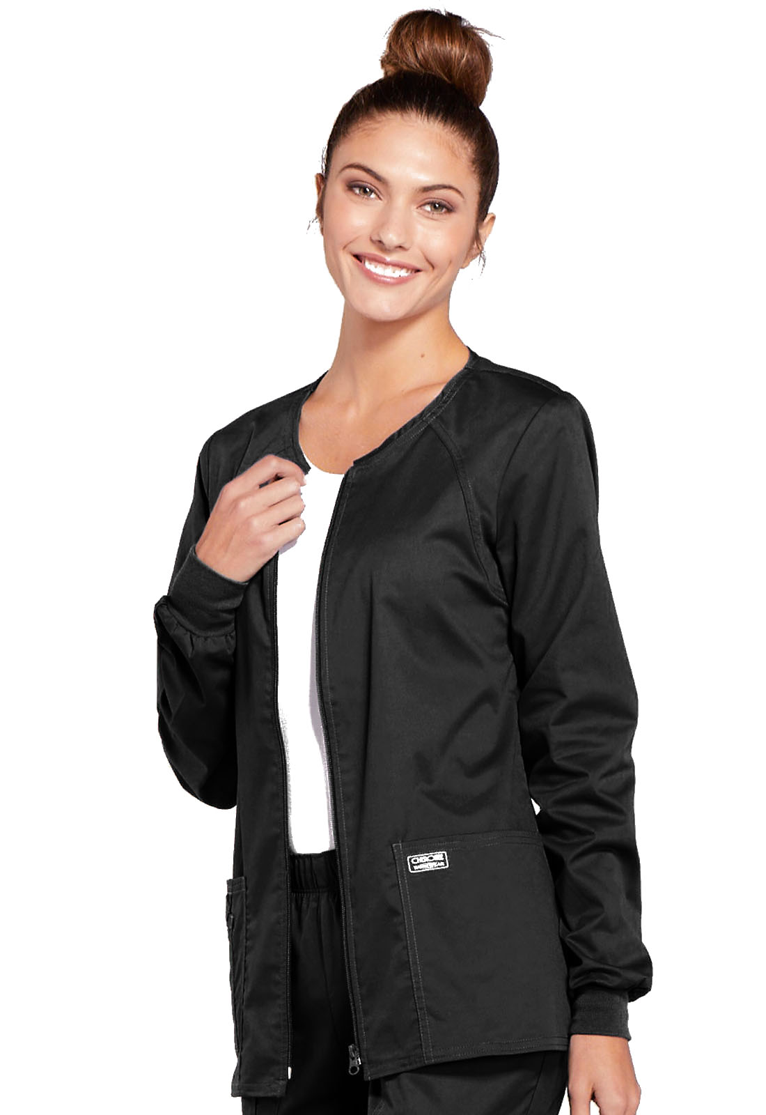 Cherokee - Workwear Core Stretch - Zip Front 6