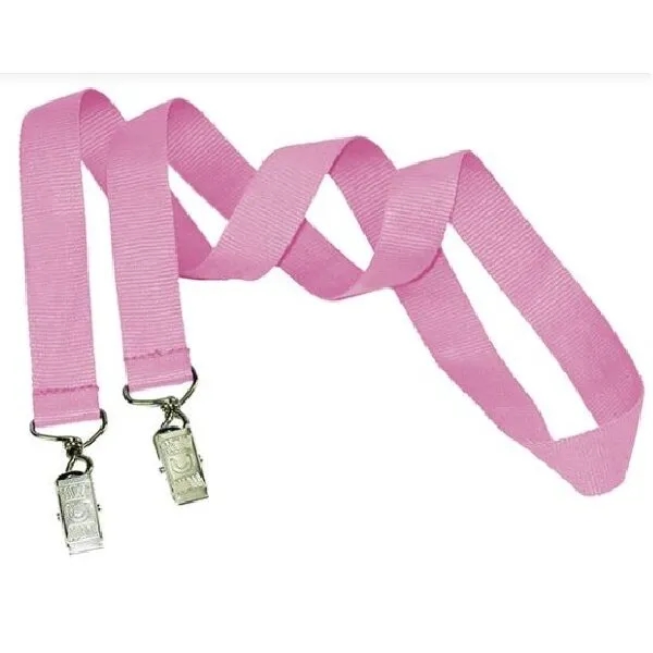 3/4" Custom Open Ended Polyester Lanyard w/ Badge Holder 6